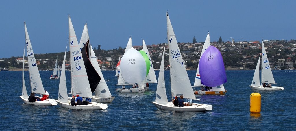 International Yngling World Championships 2012 © John Jeremy http://www.sasc.com.au